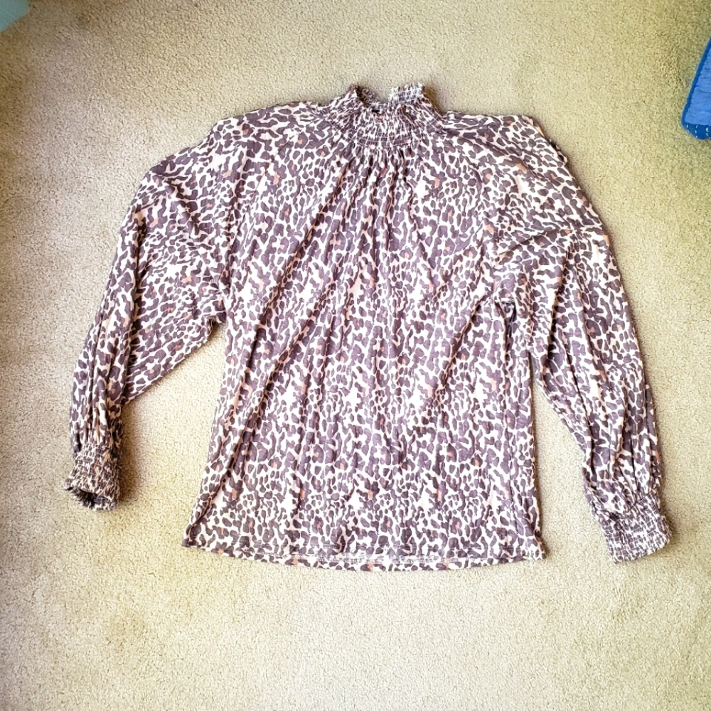 Nation LTD top, leopard print